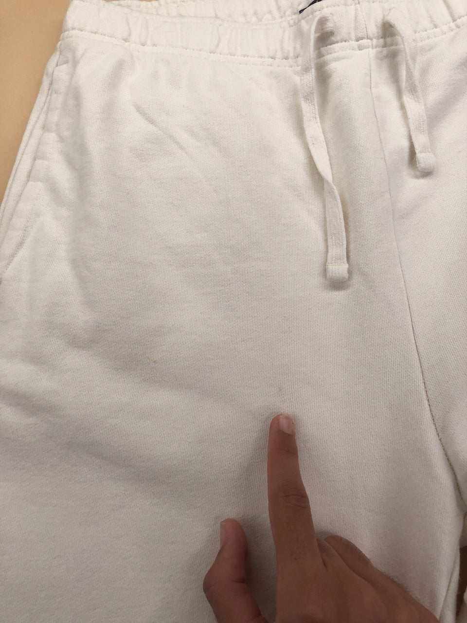 Jogging Ralph Lauren blanc crème – vue 15