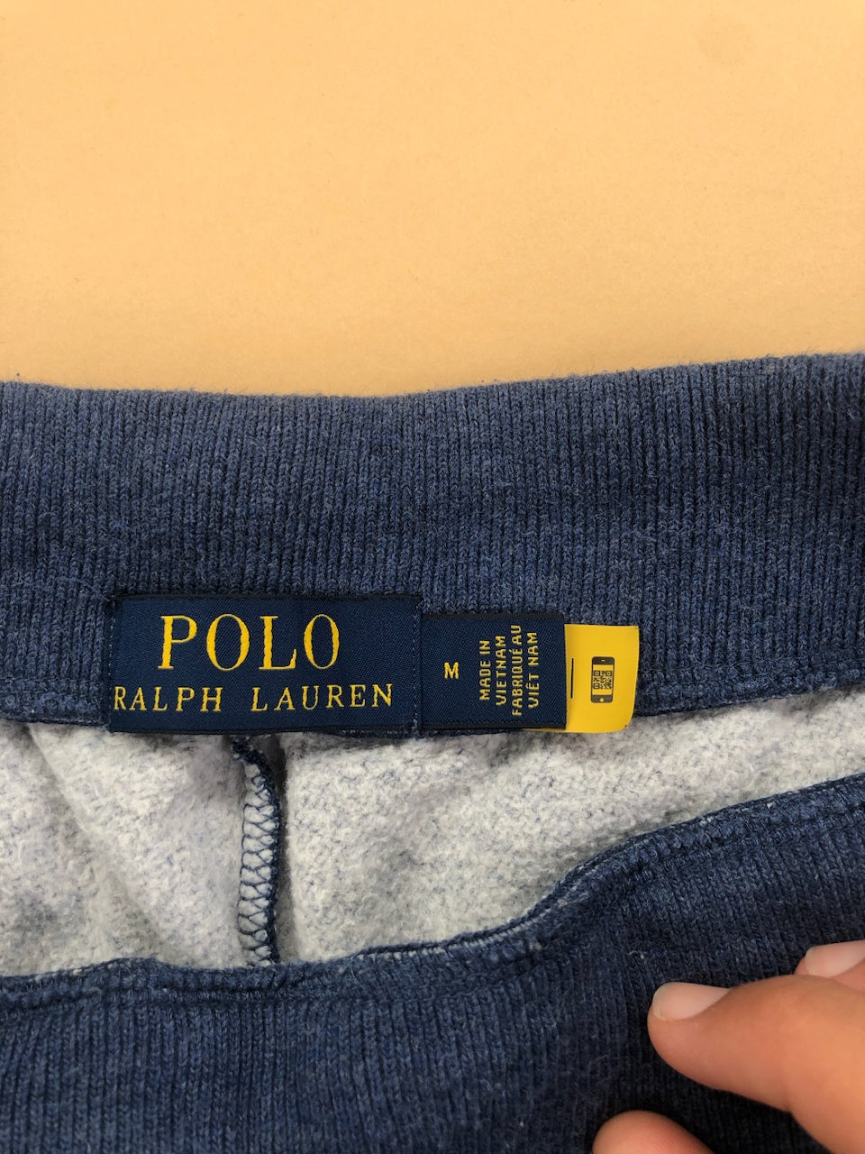 Jogging Ralph Lauren bleu marine chiné – vue 6