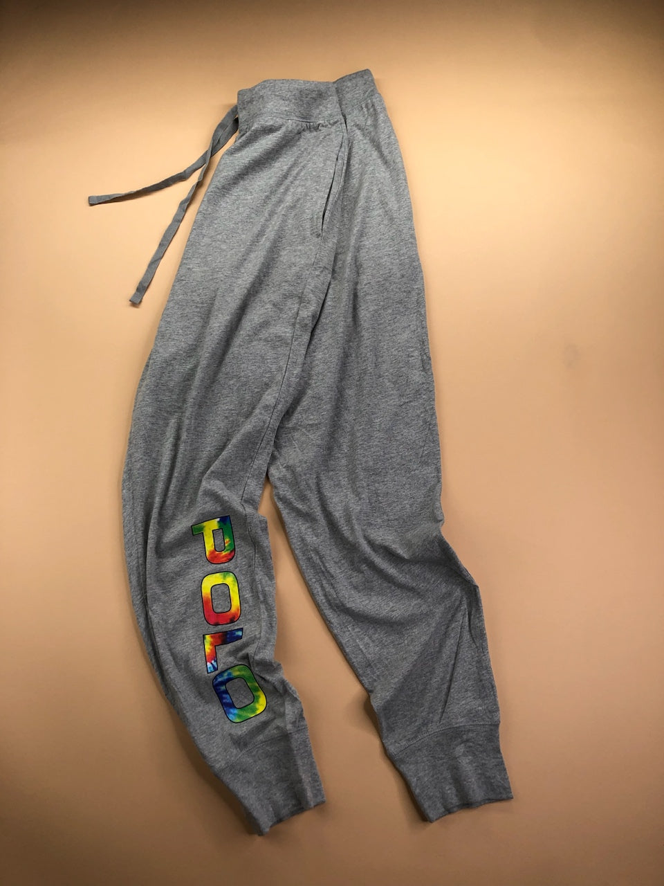 Pyjama Ralph Lauren gris chiné – vue 1