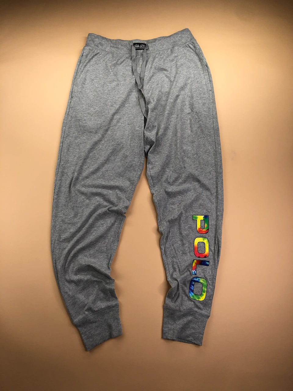 Pyjama Ralph Lauren gris chiné – vue 4