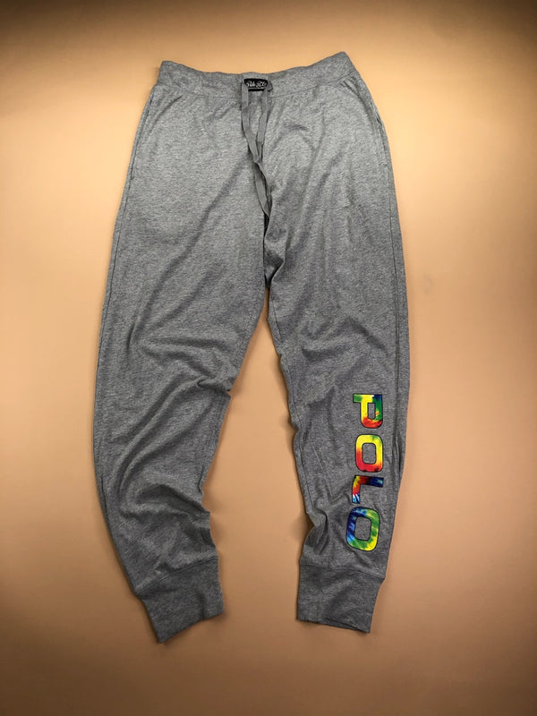 Pyjama Ralph Lauren gris chiné – vue 4