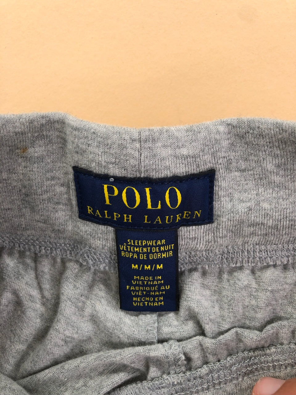 Pyjama Ralph Lauren gris chiné – vue 6