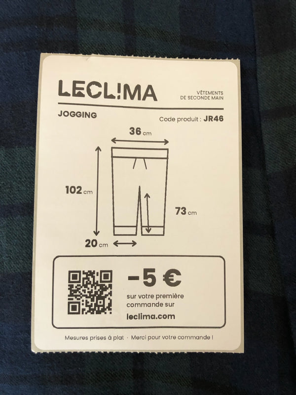 Pyjama Ralph Lauren baggy tartan bleu marine et vert foncé – mesures à plat