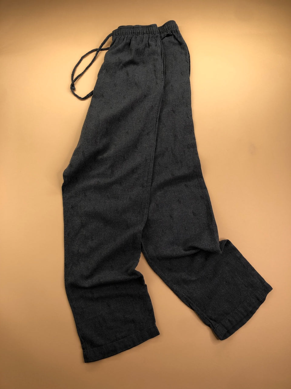 Pyjama Ralph Lauren baggy gris foncé – vue 1