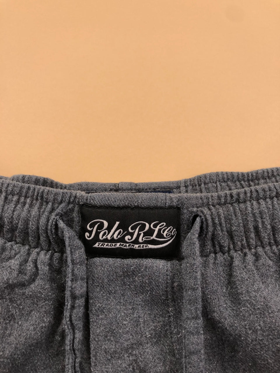 Pyjama Ralph Lauren baggy gris foncé – vue 5