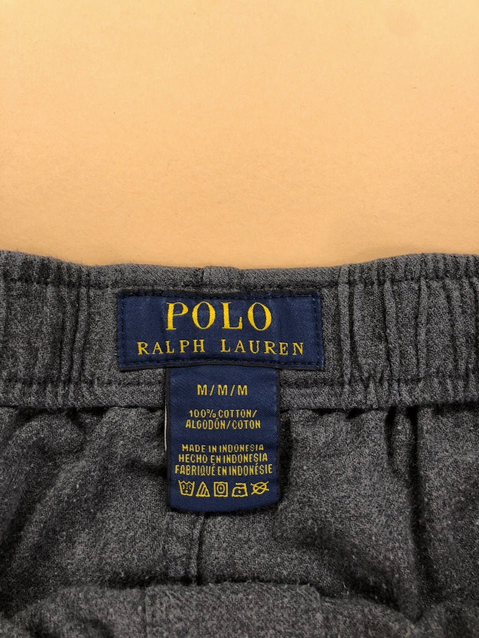 Pyjama Ralph Lauren baggy gris foncé – vue 7