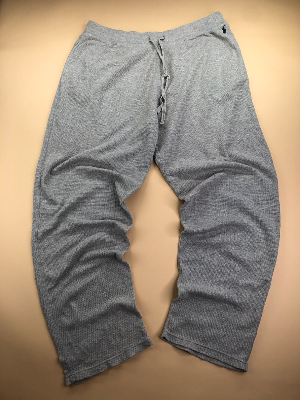 Jogging Ralph Lauren baggy gris – vue 3