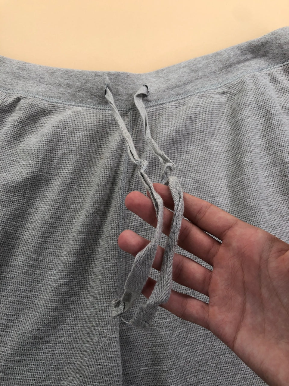 Jogging Ralph Lauren baggy gris – vue 5