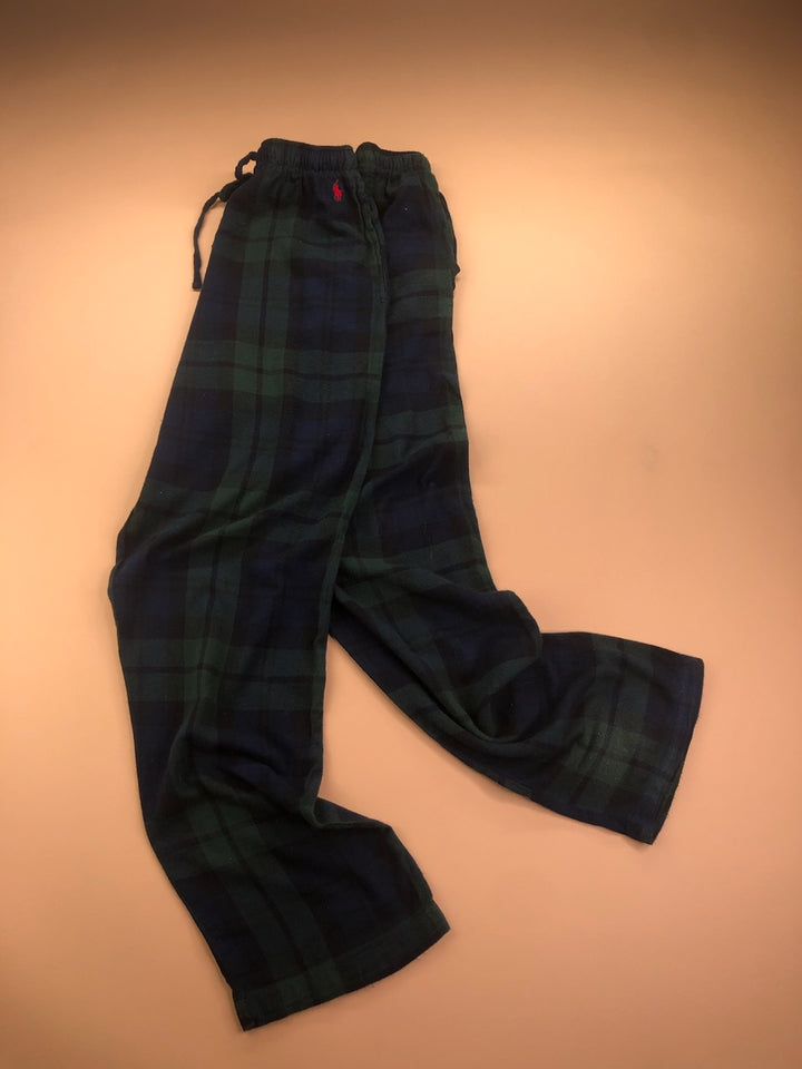 Pyjama Ralph Lauren tartan vert et bleu – vue 1