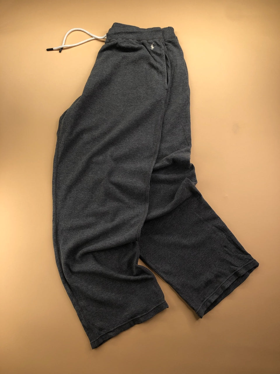 Jogging Ralph Lauren baggy gris foncé – vue 1