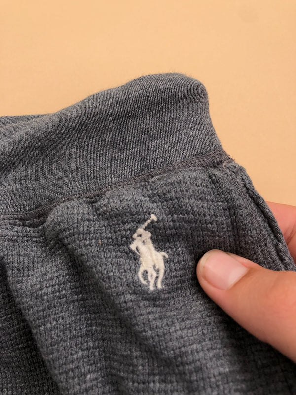 Jogging Ralph Lauren baggy gris foncé – vue 4