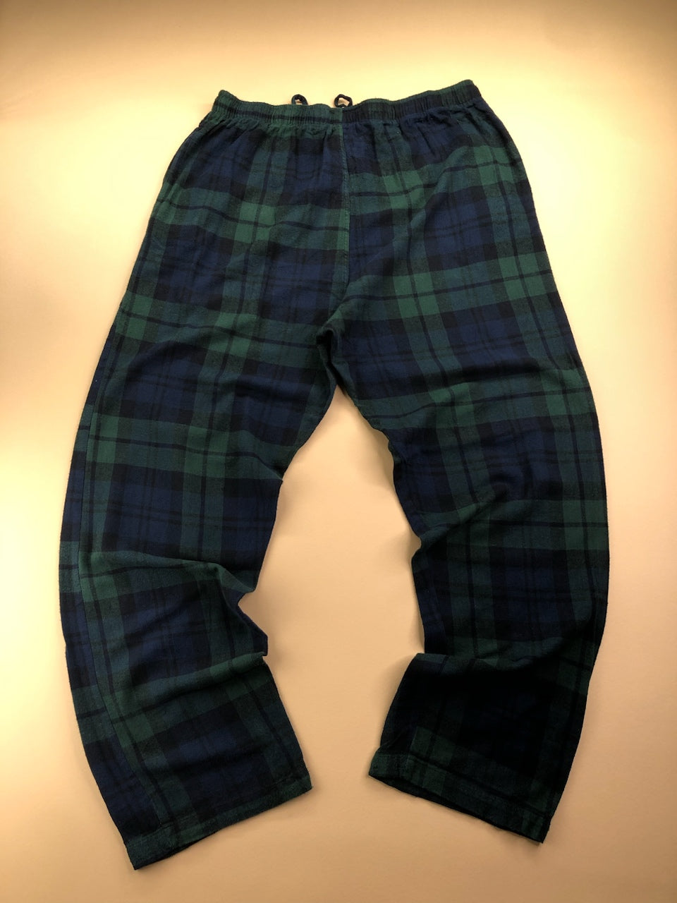 Pyjama Ralph Lauren baggy tartan vert et bleu marine – vue 9
