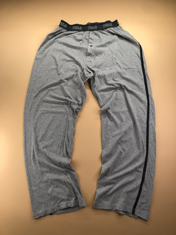 Pyjama Ralph Lauren baggy gris et noir – vue 3