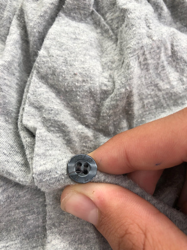 Pyjama Ralph Lauren baggy gris et noir – vue 4
