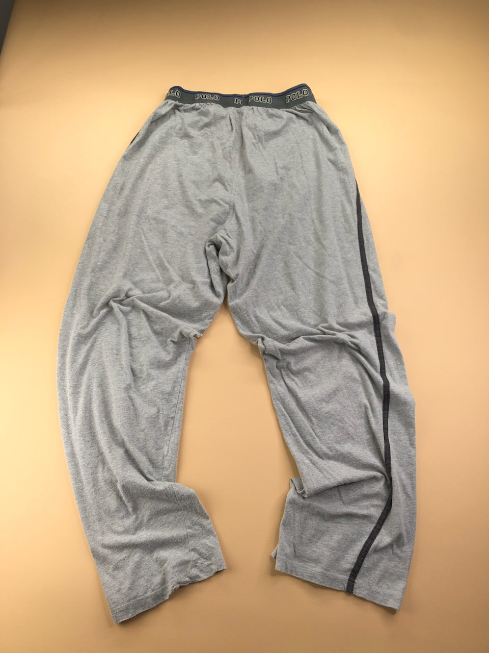 Pyjama Ralph Lauren baggy gris et noir – vue 7