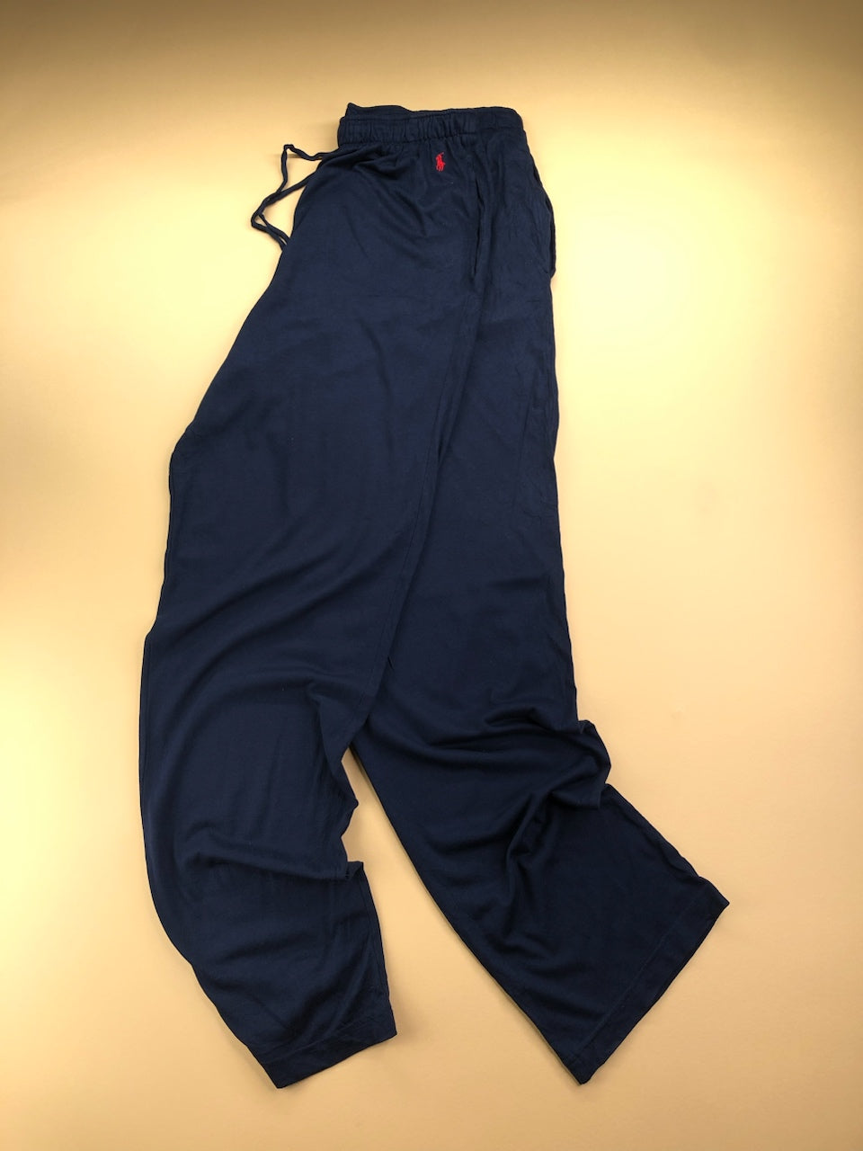 Pyjama Ralph Lauren baggy bleu marine et rouge – vue 1