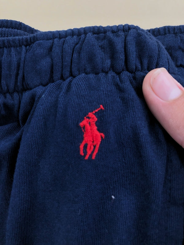 Pyjama Ralph Lauren baggy bleu marine et rouge – vue 3