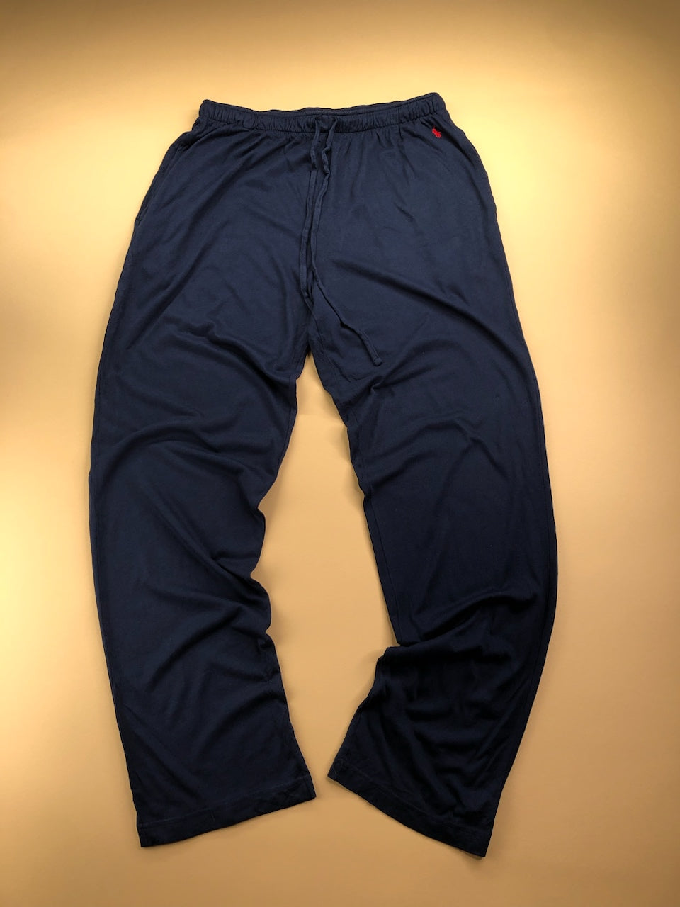 Pyjama Ralph Lauren baggy bleu marine et rouge – vue 4