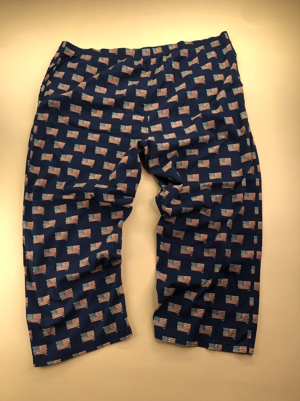 Pyjama Ralph Lauren baggy bleu marine et rouge – vue 7