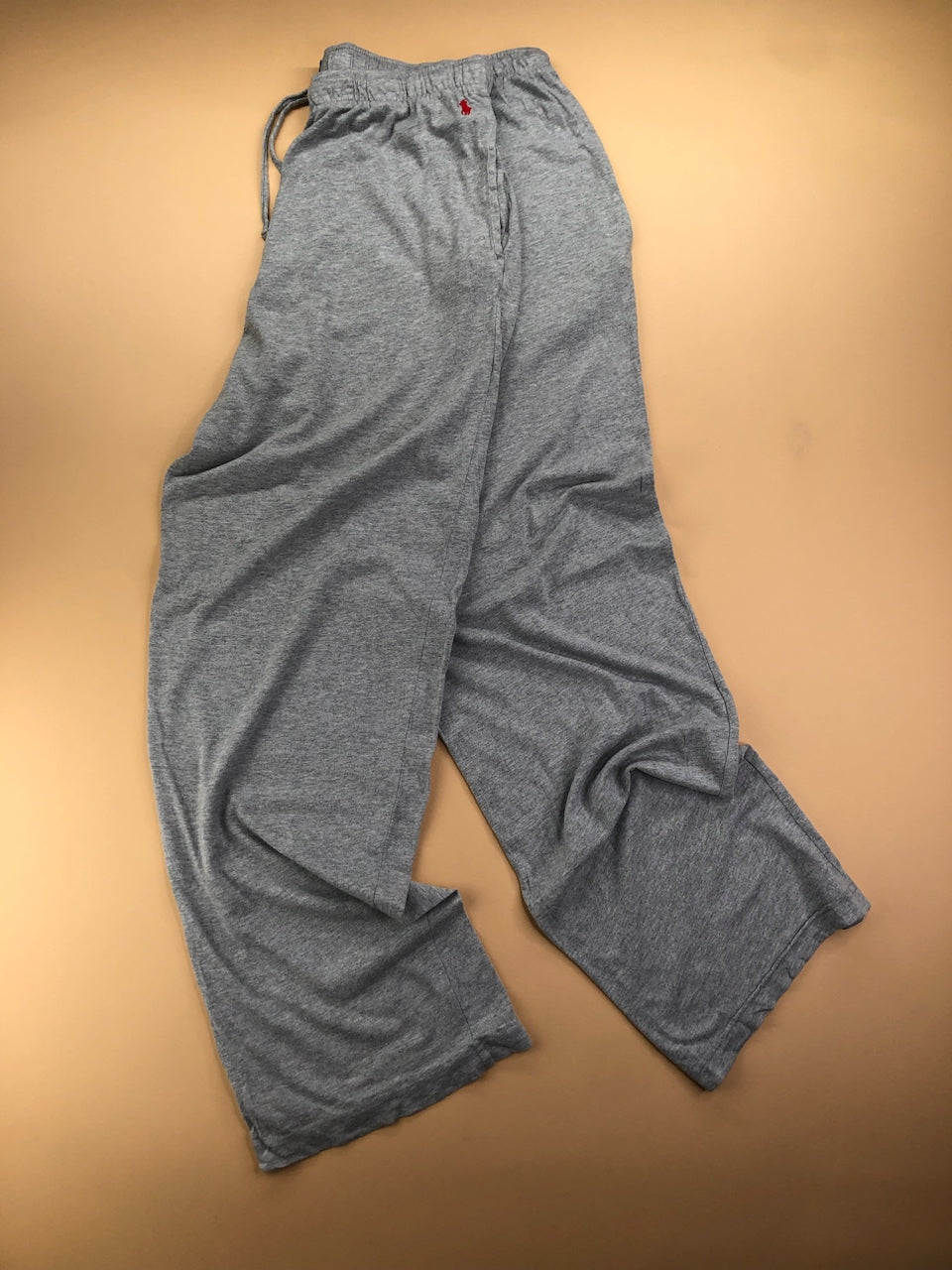 Pyjama Ralph Lauren baggy gris – vue 1