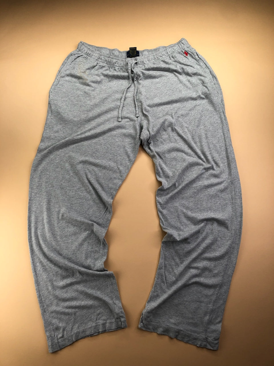 Pyjama Ralph Lauren baggy gris – vue 3