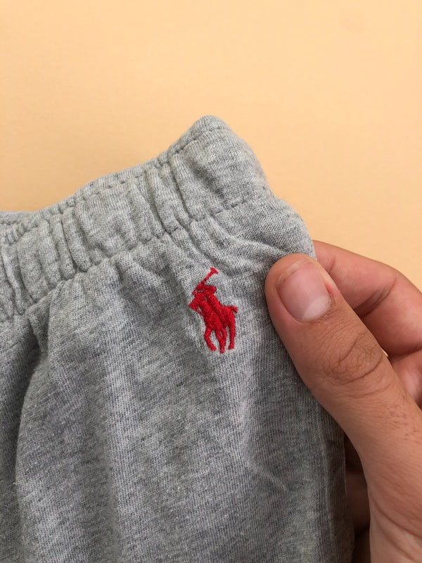 Pyjama Ralph Lauren baggy gris – vue 4