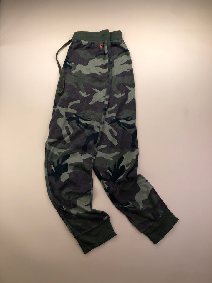 Jogging Ralph Lauren camouflage vert, gris et marron – vue 1